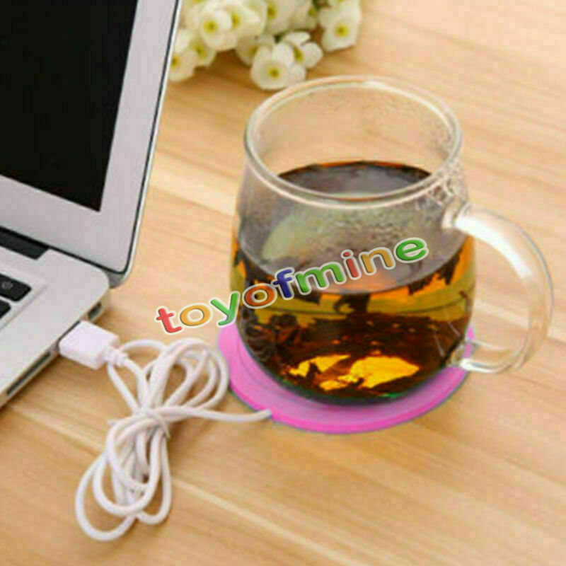 5V USB Silicone Heat Warmer Heater Milk Tea Coffee Mug Hot Drinks Beverage Cup
