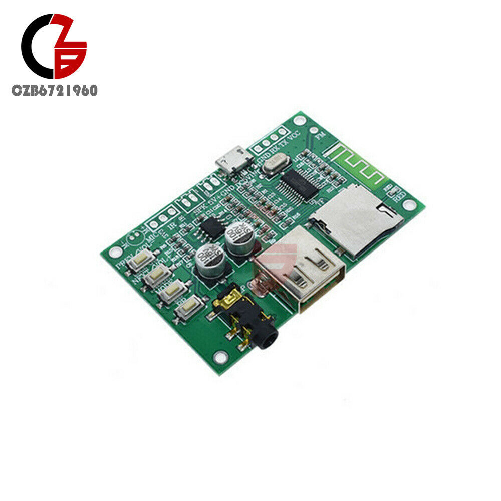 Bluetooth 5.0 Lossless Audio Power Amplifier Board TF Card & U-Disk Dual Ports