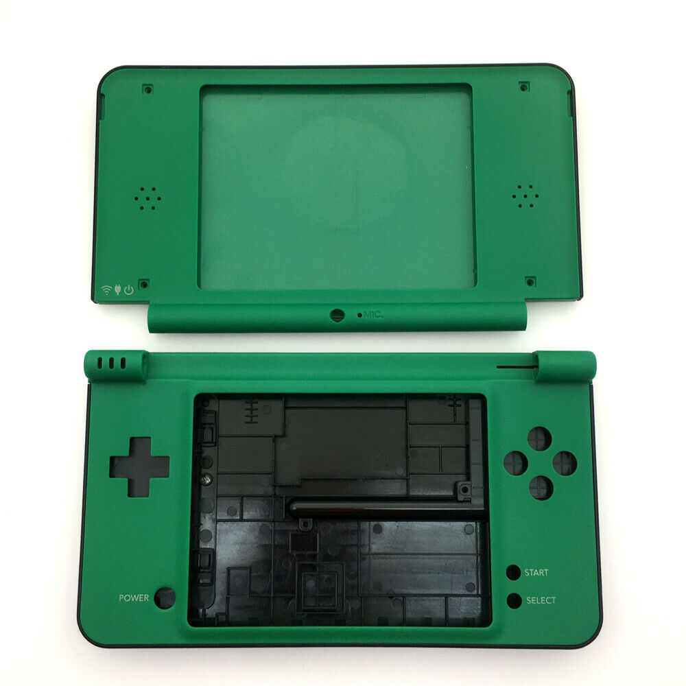 Green Housing Shell Case cover Replacement Repair Parts For Nintendo NDSi XL