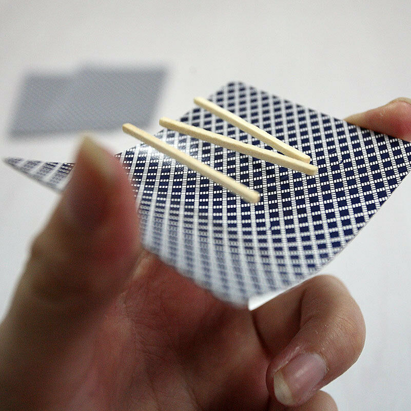 Fad Magic IncredibleFloating Toothpick GimmickMatch Playing BarStreet Trick H BD