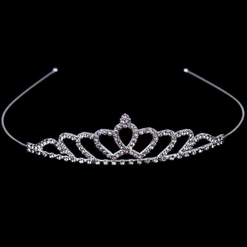 Kids Girls Princess Hairband Party Crown Headband Crystal Hair AccessoriesJCA Lt