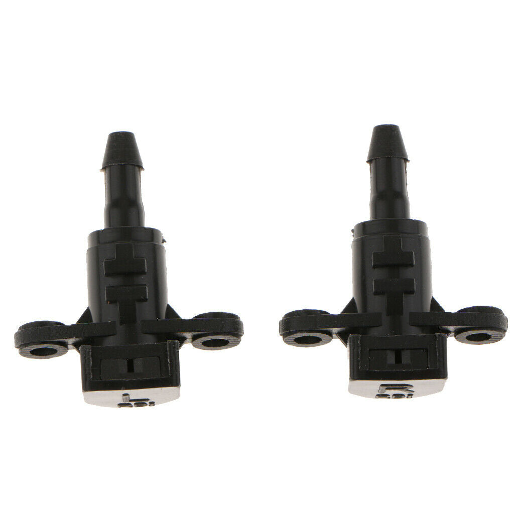 2pcs Windscreen Wiper Washer Spray Jet Nozzles For Hyundai Elantra MD 11-13