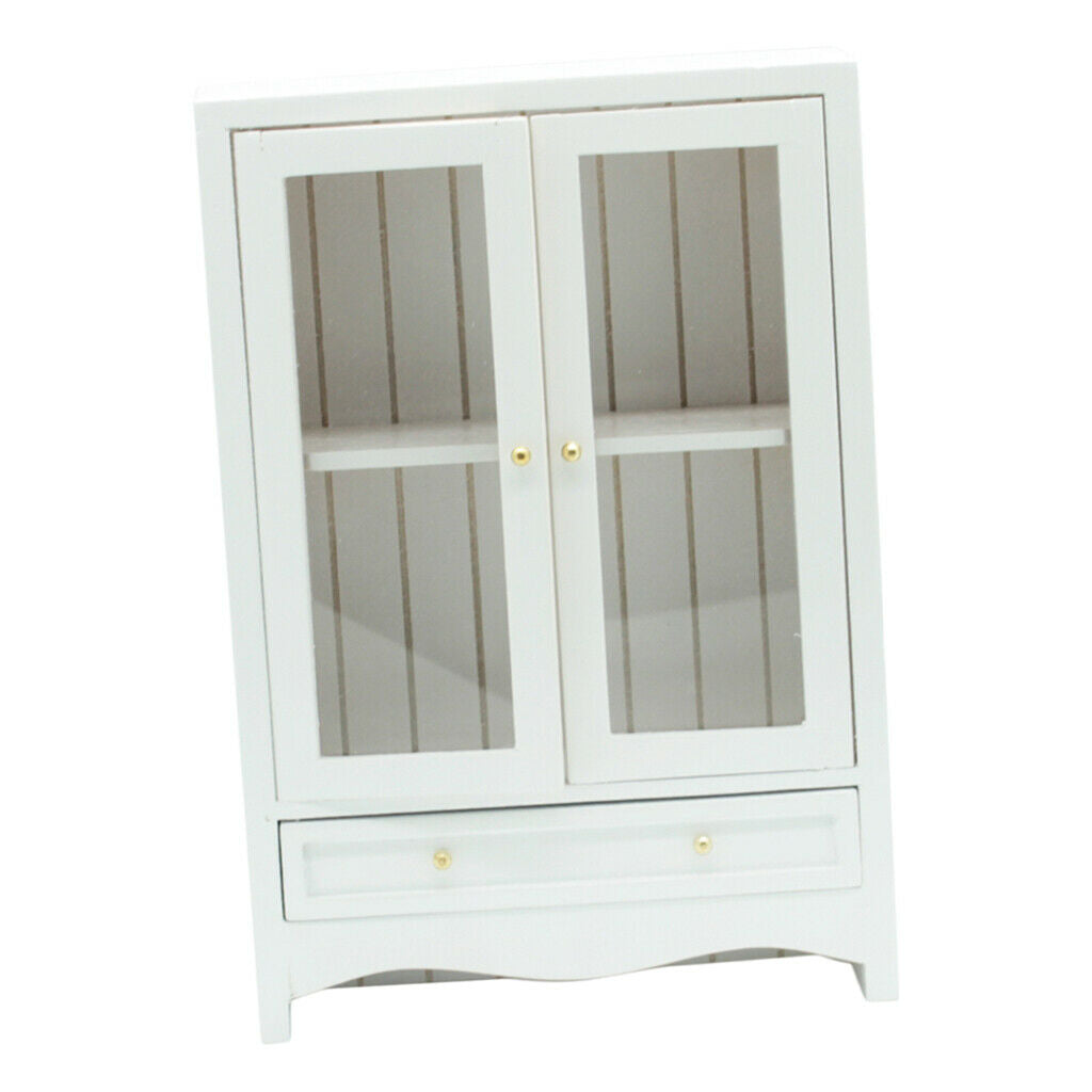 Mini Cabinet Bookcase Openable Doors Living Room Study Room Kitchen Bedroom