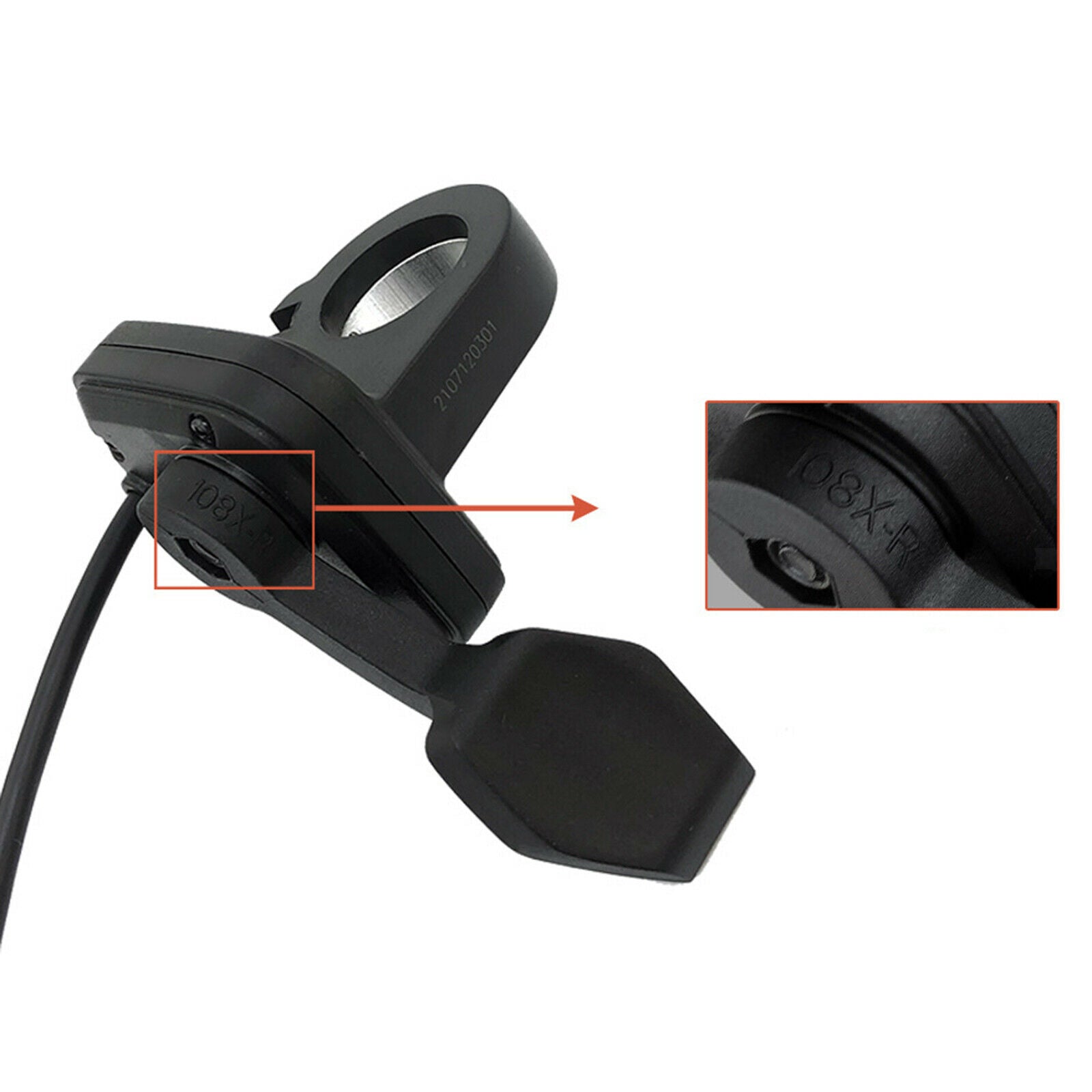 Universal Bike Finger Thumb Throttle 22.2mm 12-72V for Electric Bike Bicycle