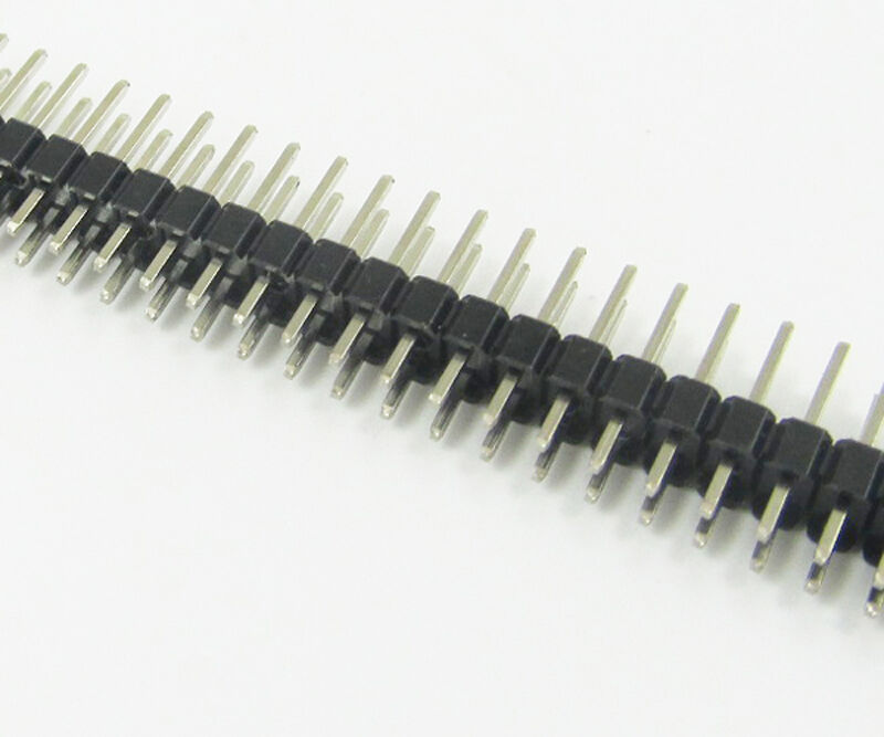 1pc Double Row 2x 40pin 2.54mm Male Plug Flat breakable Header Strip new