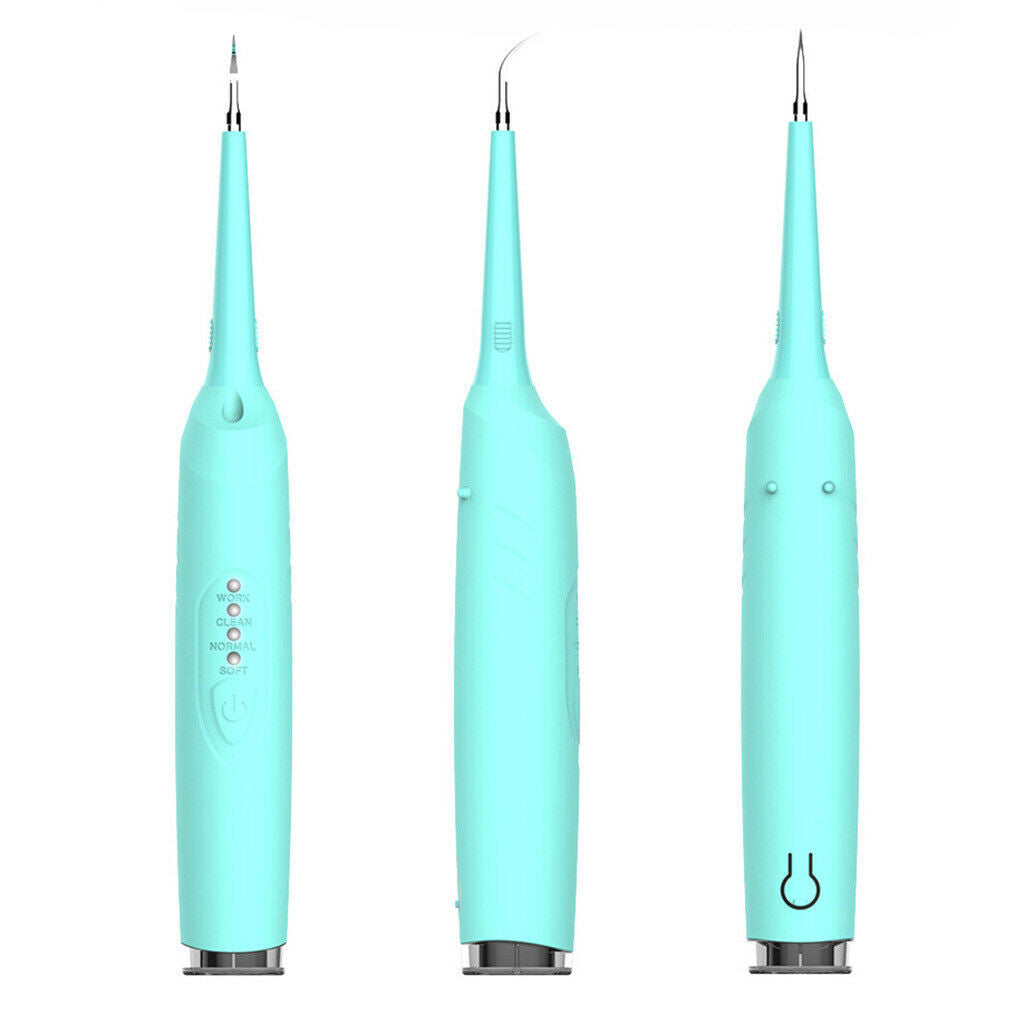 Ultrasonic Electric Tooth Cleaner USB Rechargeable Tool Floss Teeth Cleaning