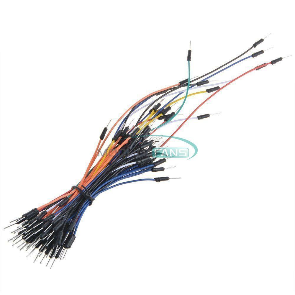 Solderless 830 Tie Points  PCB Breadboard MB102+65Pcs Jumper Cable wires Arduino