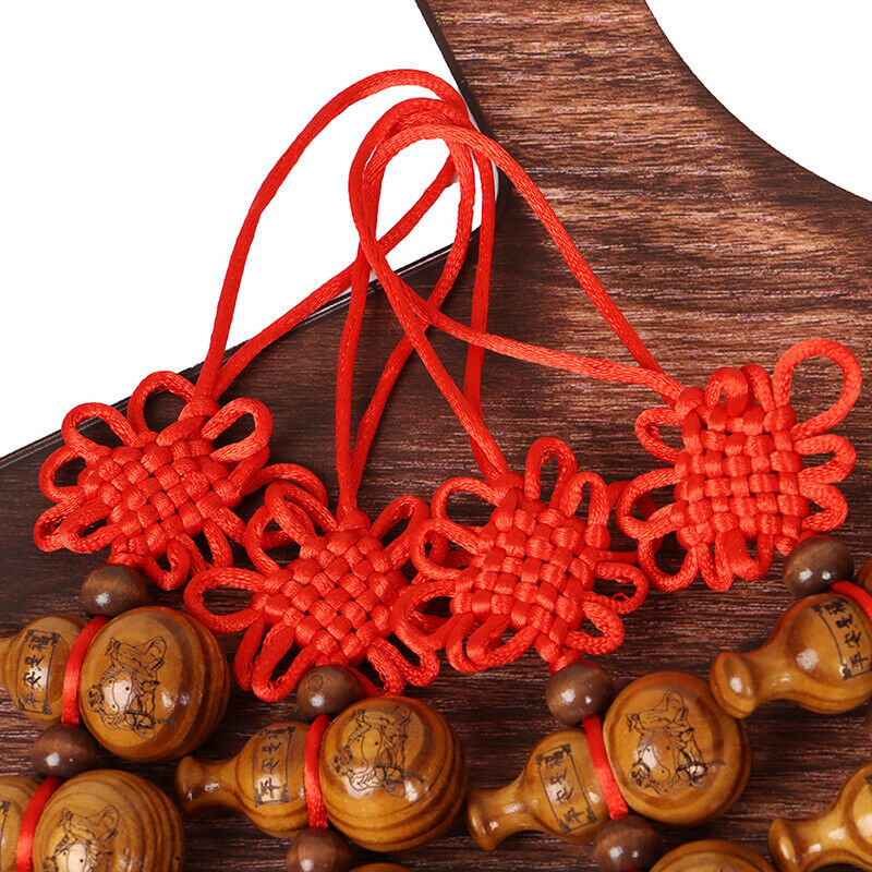 1 Pc Lucky Charm Chinese Knot Ancient Gourd Pendant Car Accessories Decor.l8