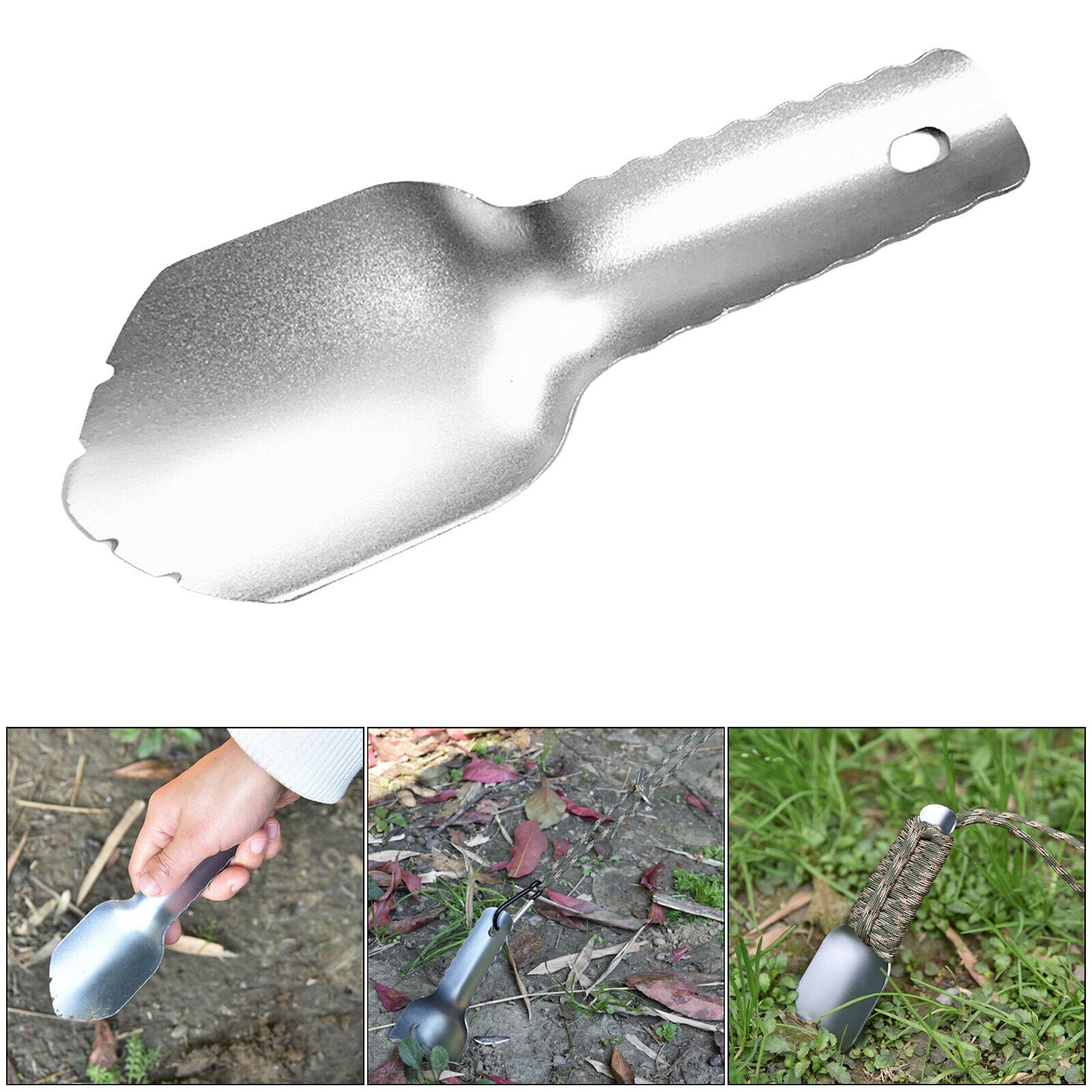 Portable Ultralight Garden Shovel Trowel Weeding Digging Planting Tool