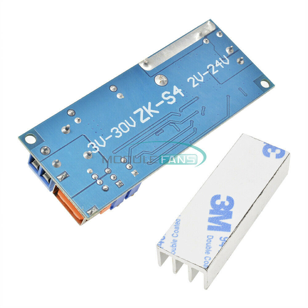 80W DC-DC 2-24V to 3-30 Step Up Module High Power USB Constant Voltage Converter