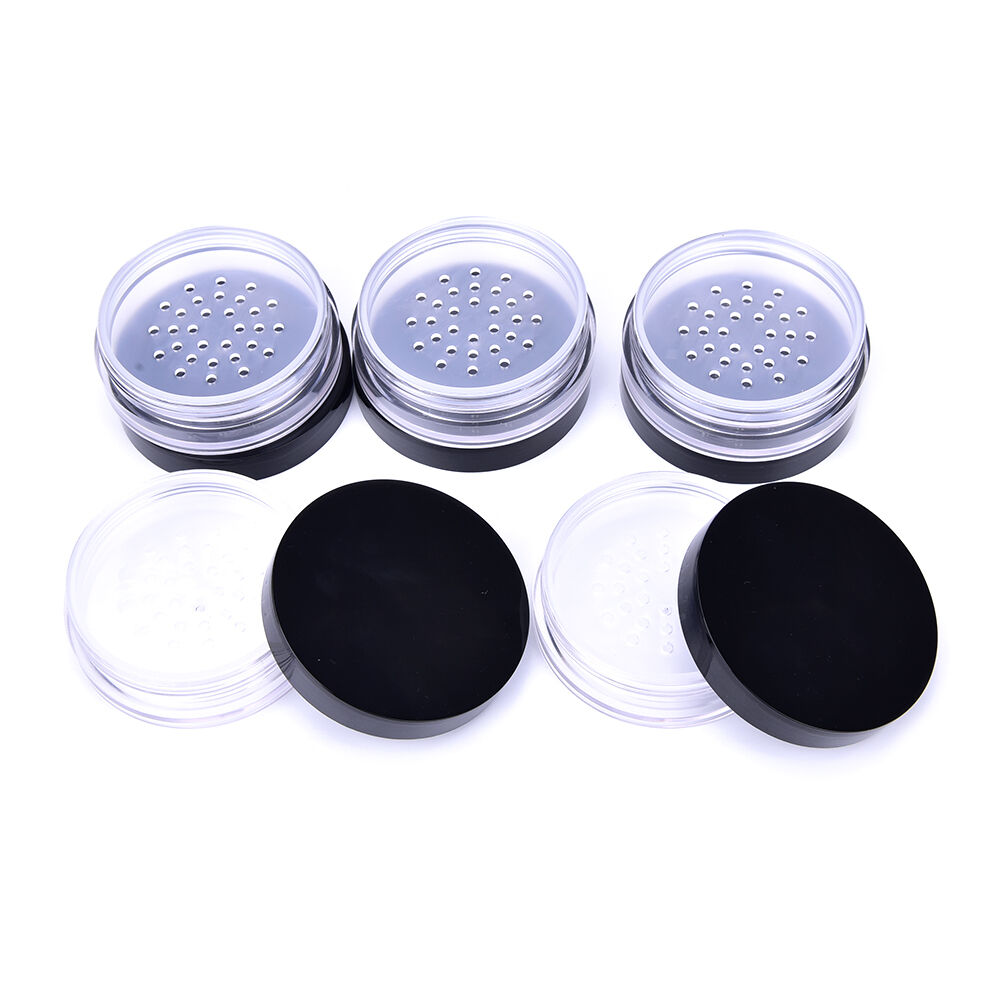 Empty Refillable Cosmetic Jar Pot Loose Face  Sifter Case  Box 、 JzJCAUJ Kt