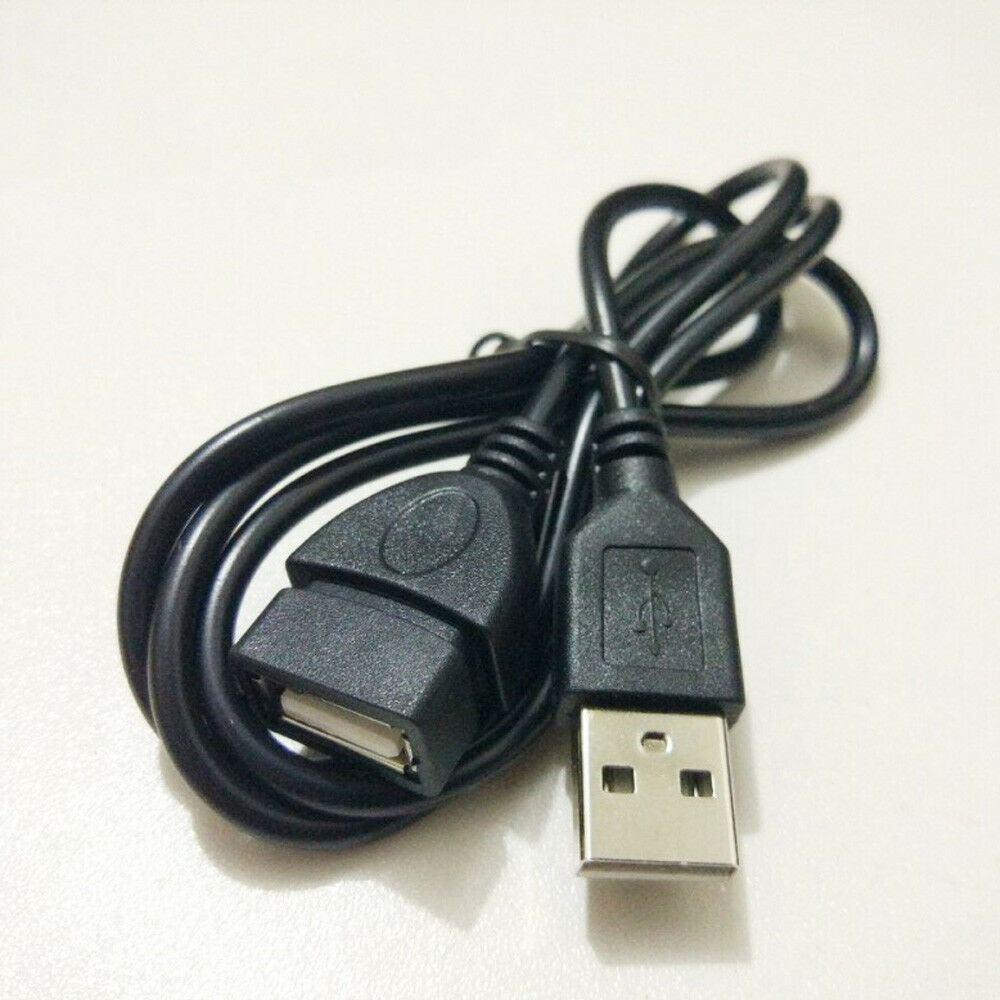1pc USB Extension Data Cable 2.0 A Male to A Female Long Cord for Computer Cord