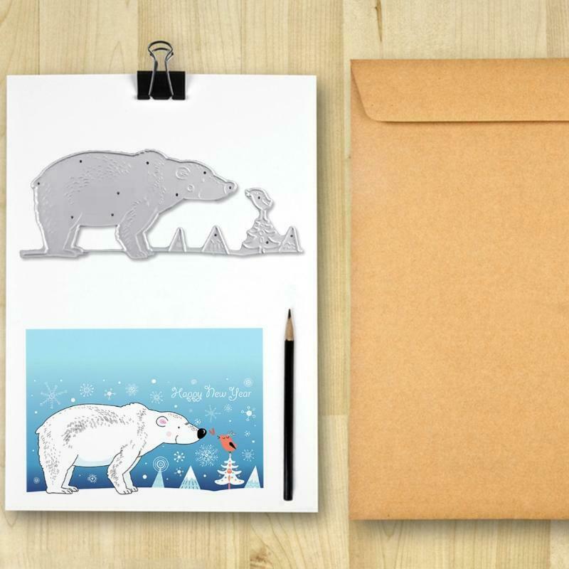 Baby Newborn Night Stencil DIY Printing Steel Mould for Scrapbook Album Paper