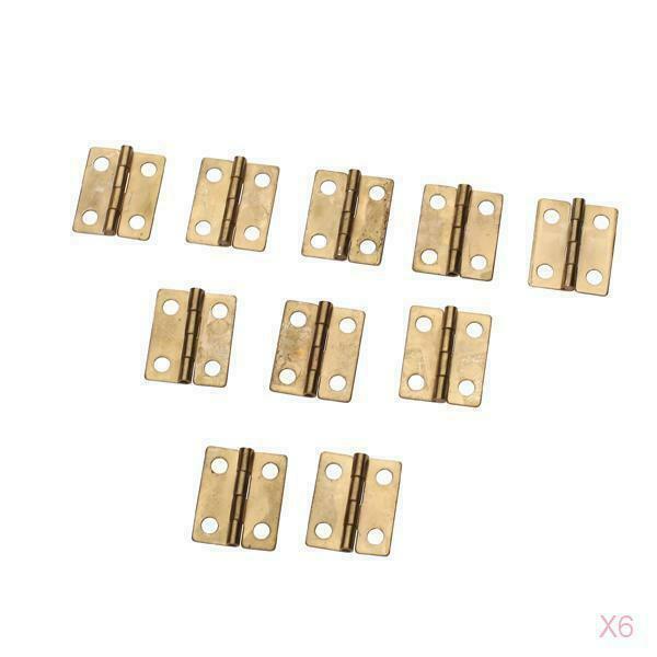 6x 10pcs Mini Window Cabinet Jewelry Box Dog House