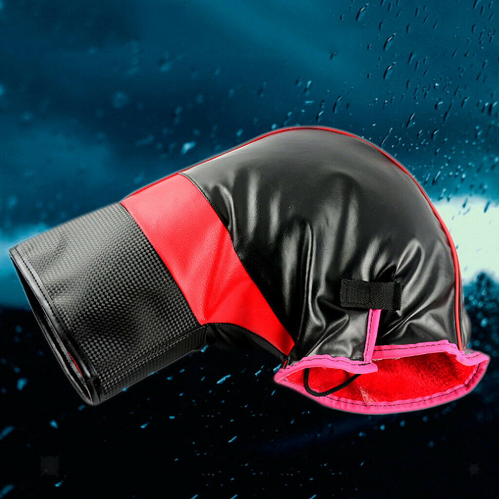 Winter Motorcycle Handlebar Muffs Gloves Hand Warmer for SUZUKI