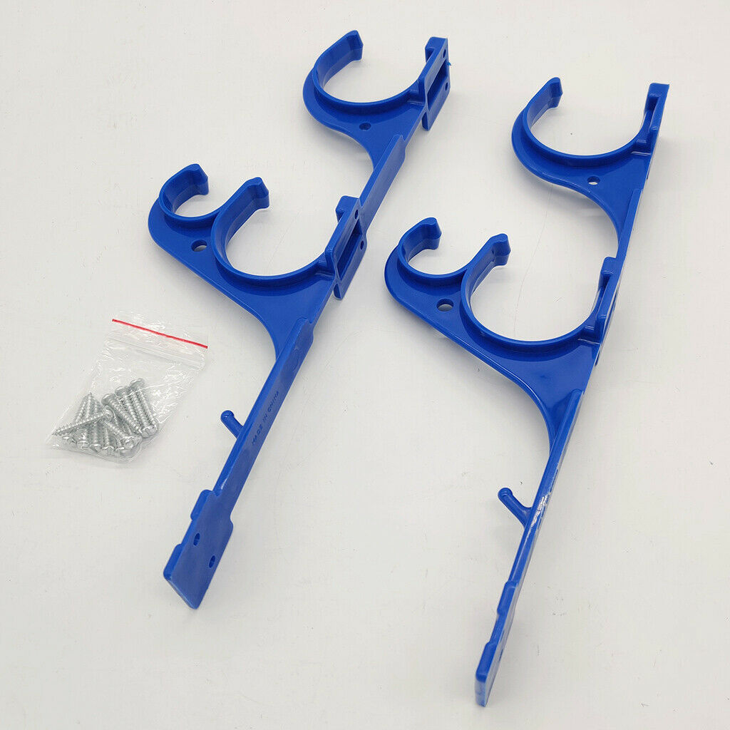 2Pcs Durable Pool Pole Hanger Replacement Swimming Pool Attachment Clips for