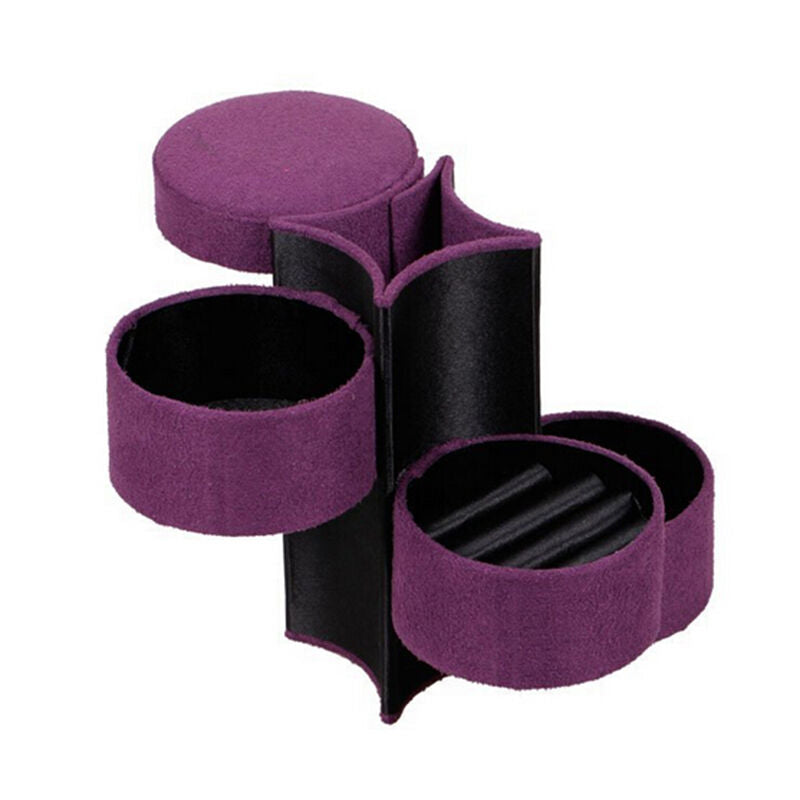 Organiser Storage For Travel Jewellery Roll Case  Boxes Necklace Ear Rings BDAFL