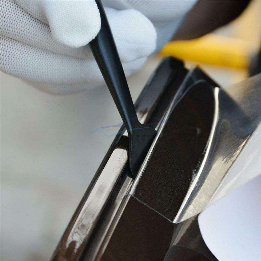 4 Pieces Micro Squeegee Auto Color Change Film Side Closing Corner Trim Tools