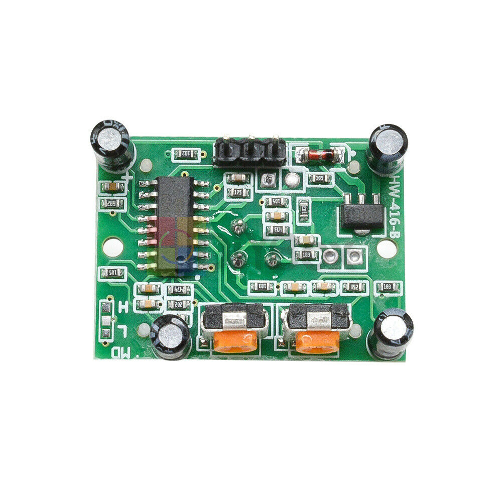 [2PCS] HC-SR501 IR Pyroelectric Infrared IR PIR Motion Sensor Detector Module