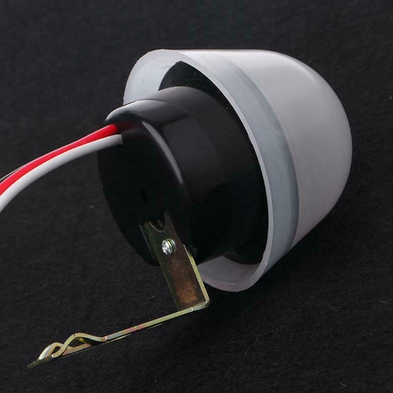 Automatic Auto On Off Photocell Street Light Switch DC AC 220V 10A Sensor Switch