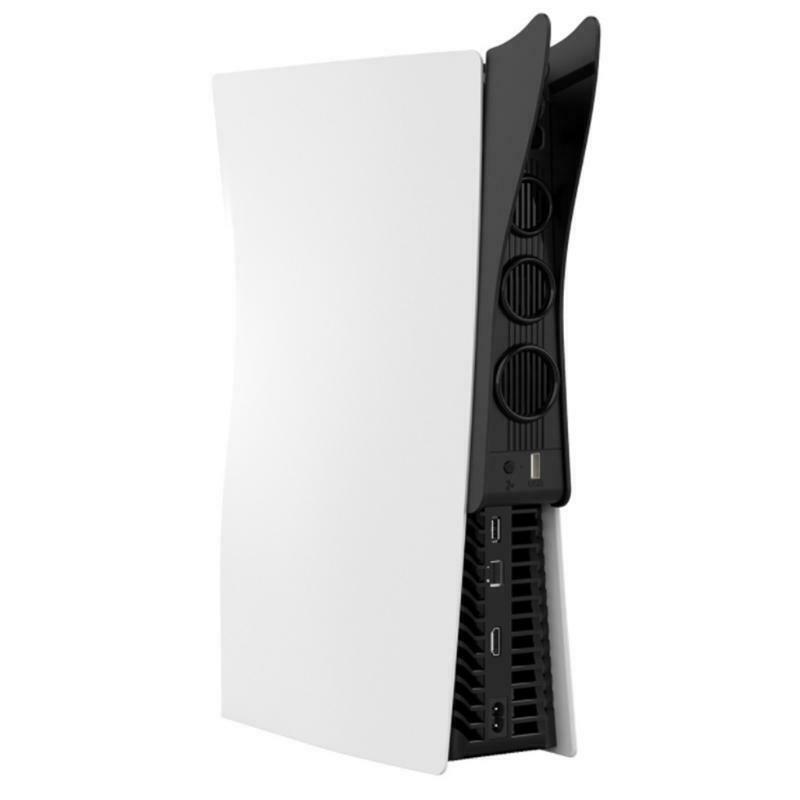 Compatible with Play-station 5 Cooling Fan with Headset Holder