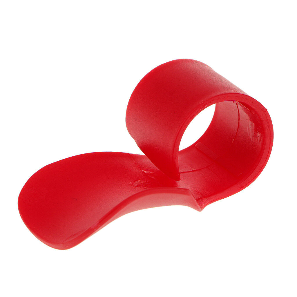Motorcycle Throttle Assist Clip Clamp Wrist Rest Cruise Control Grips Red