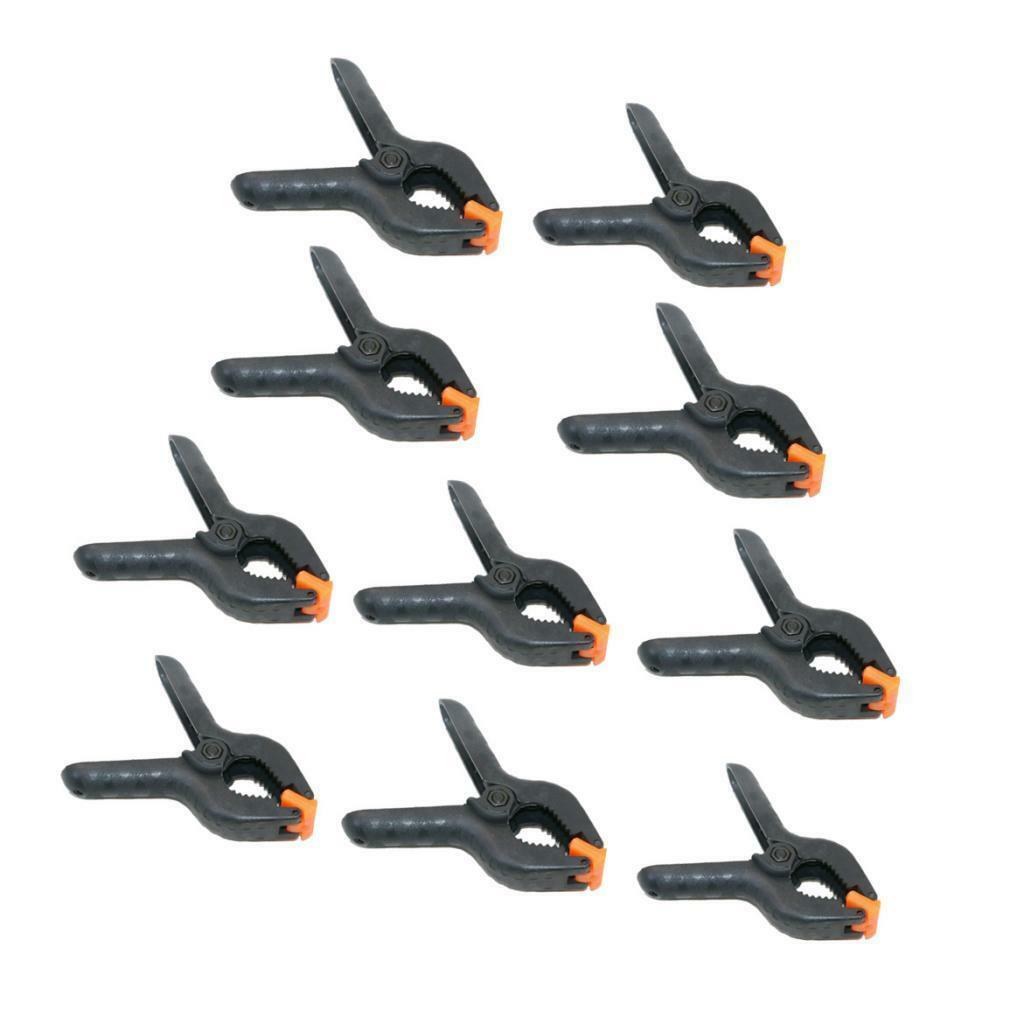 10x 4" HEAVY DUTY STRONG SPRING CLAMP JAW MARKET STALL TARPAULIN CLIP PEGS