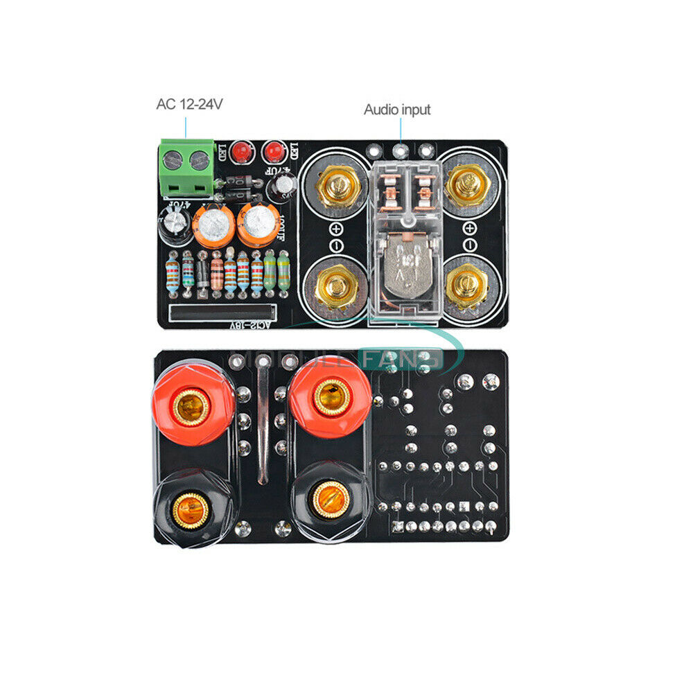 AC12-24V UPC1237 Stereo Horn Protection Board Ready-for-use Amplifier Subwoofer