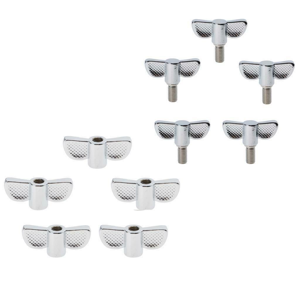 5pcs/pack Cymbal Stand Wing Nut M8 for Practice Stage Performance Part