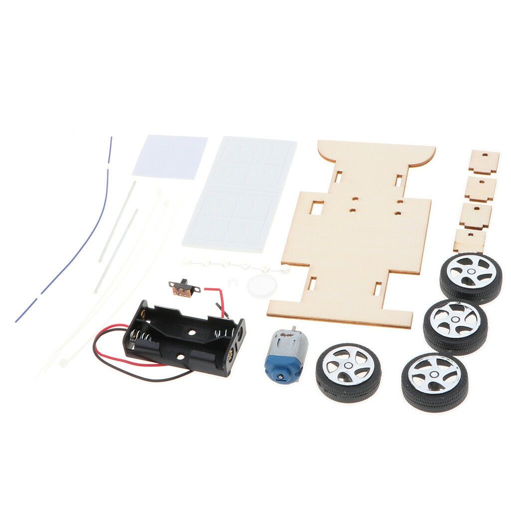 Mini Electric Car DIY Assemble Kit Children