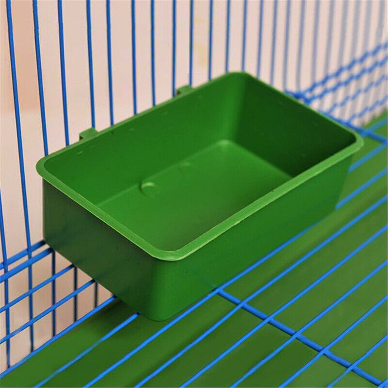Multifunction Creative Green Food Tray Parrot Bathtub Animal Cage Shower .l8
