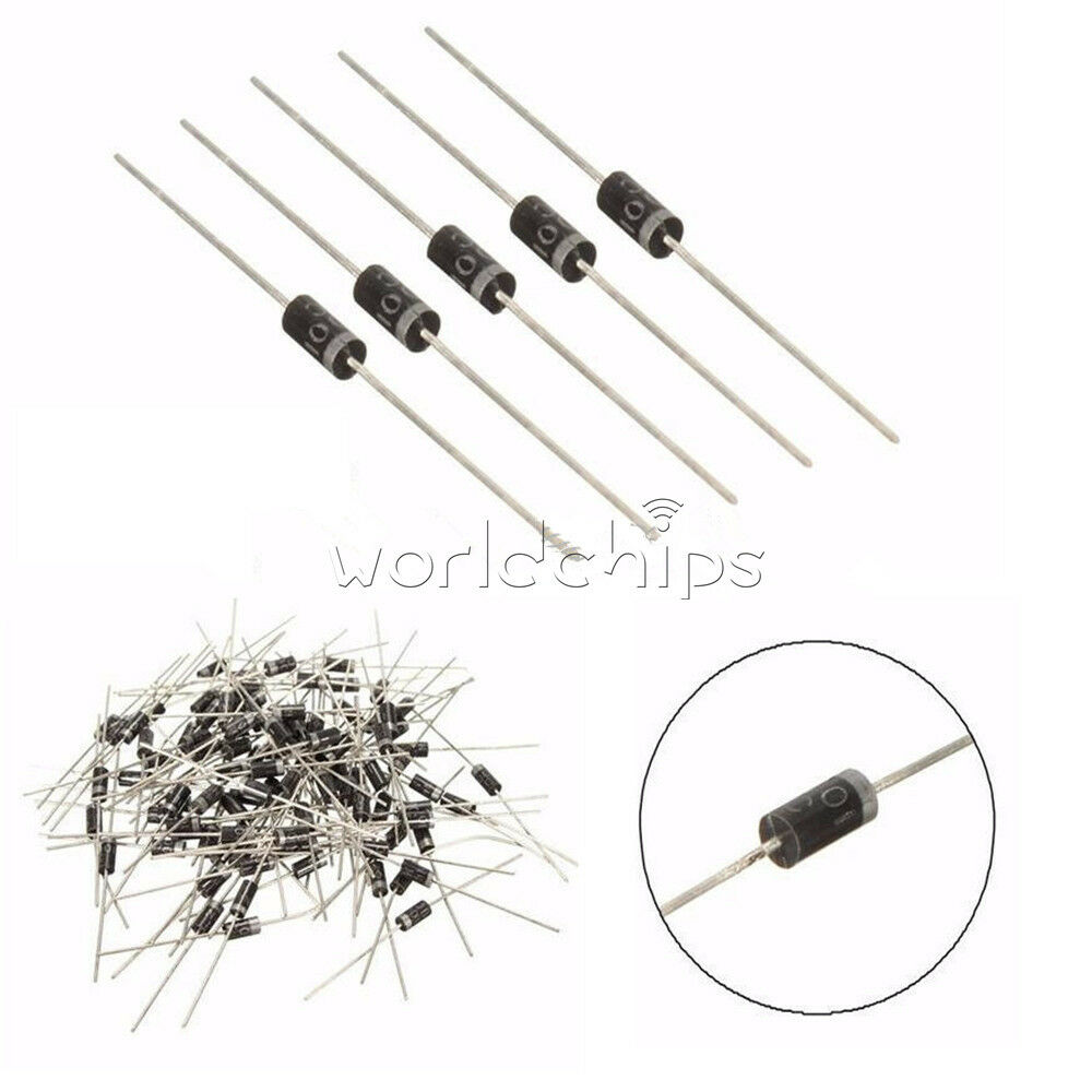 100PCS 1A 50V rectifier diode 1N4001 IN4001 DO-41 SSY-2420 NEW