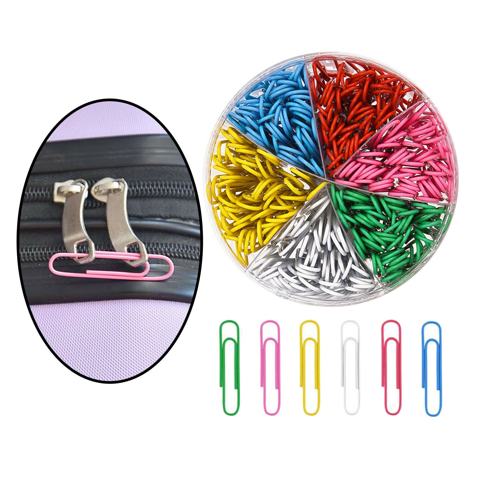 2 Box Paper Clips, No Tear Small Office Supplies Home Paperclips Crafts