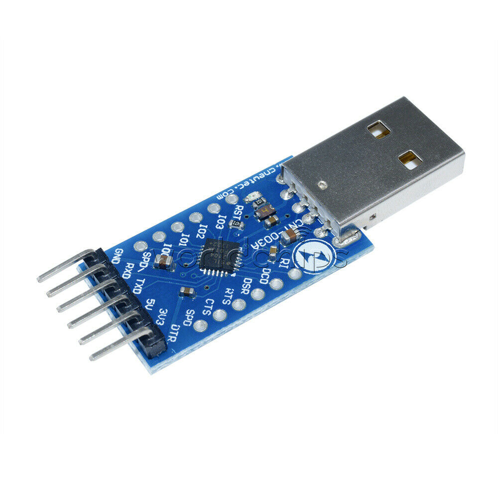 USB 2.0 to TTL UART 6PIN CP2104 Module Serial Converter USB to RS232 MCU + Cable