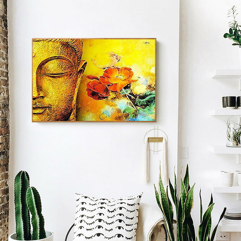 Hand Painted Digital Picture DIY Abstract Pattern Painting By Number Kit @