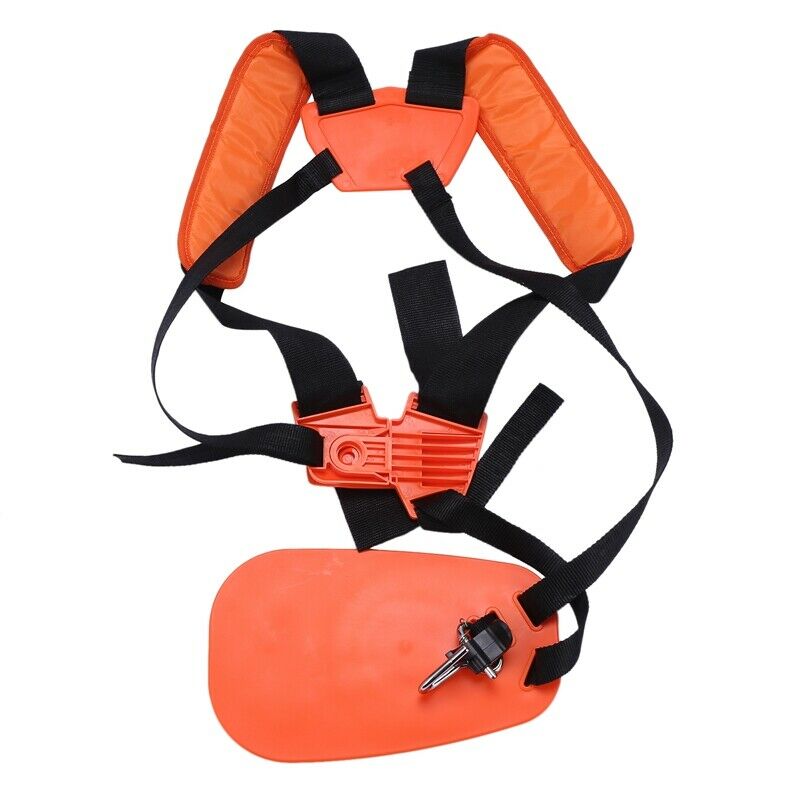 Double Shoulder Strap Grass Trimmer Brush Cutter Harness Belt Garden Power PruT5