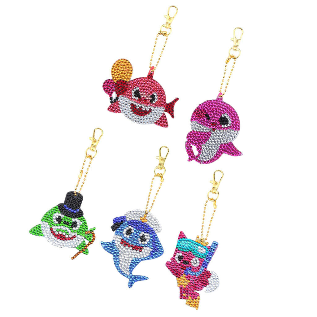 5pcs Special Drill Diamond Painting Acrylic Plate for Bags Backpack Pendant