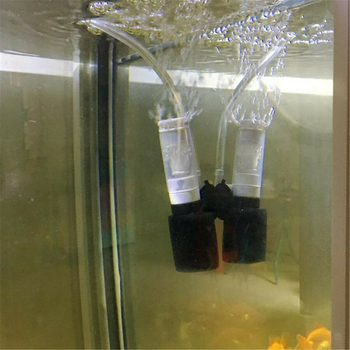 1X Aquarium Filter Fish Tank Super Mute Small Pneumatic Filter Purification Tool