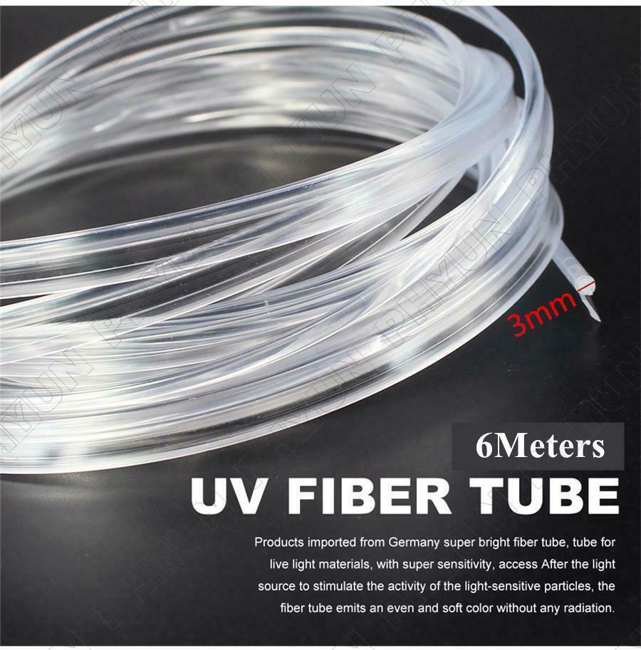 13Pcs Wireless APP Thread-Free Optic Fiber EL LED Strip Car Interior Decor Light