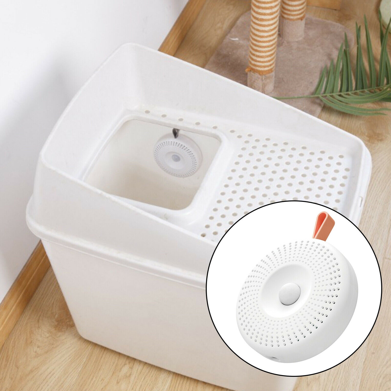Electric Pet Cat Litter Box Deodorizer Odor Eliminator for Kitchen Wardrobes