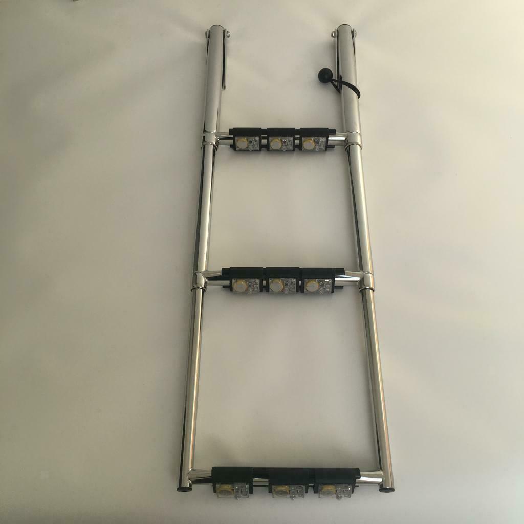 Wire free Angle activated LED Light Lamp for Marine Accessories Boarding Ladder