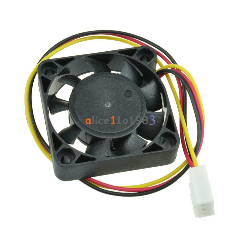 10Pcs 3 Pin 4cm Computer CPU Cooler Cooling Fan PC 4cm 40x40x10mm DC 12V