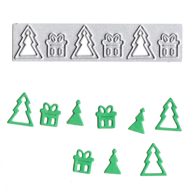 Christmas tree Metal Cutting Dies Decor DIY Craft For DIY Scrapbook C WLC TL