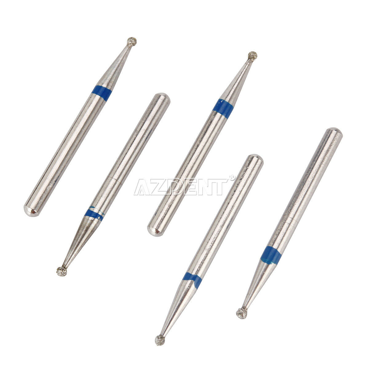 50 Pack AZDENT Dental Diamond Burs Drill 150 types for High Speed Handpiece