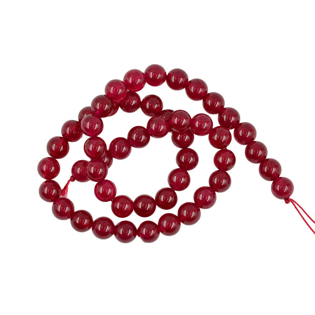 Natural Crystal Beads Stone Gem Round Loose Beads For
