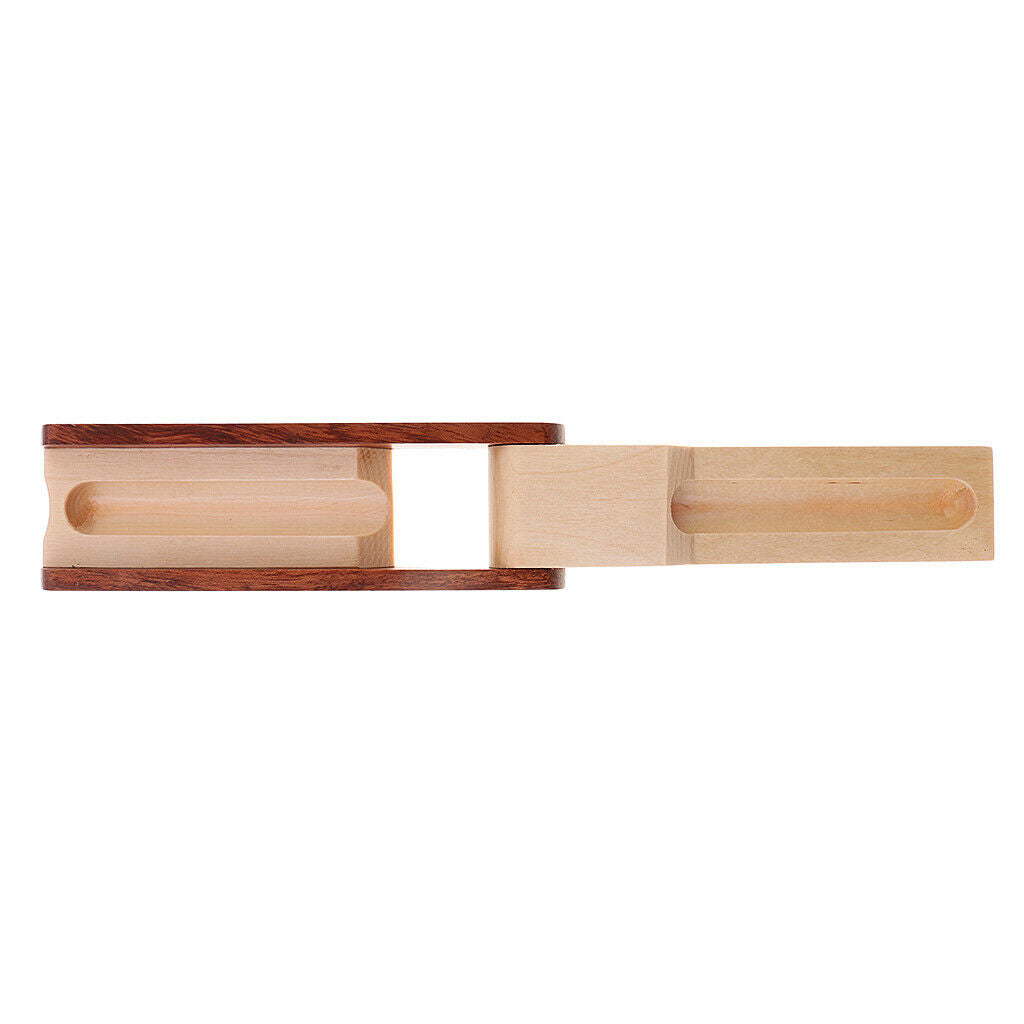 Beige Fountain Pen Case Container Holder Collectibles Desktop Accessory