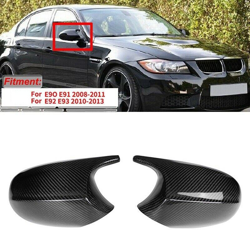 For BMW 1 3 90 E91 E92 E93 E80 E81 E87 Car Side Wing Mirror Cover Rear-View Caps