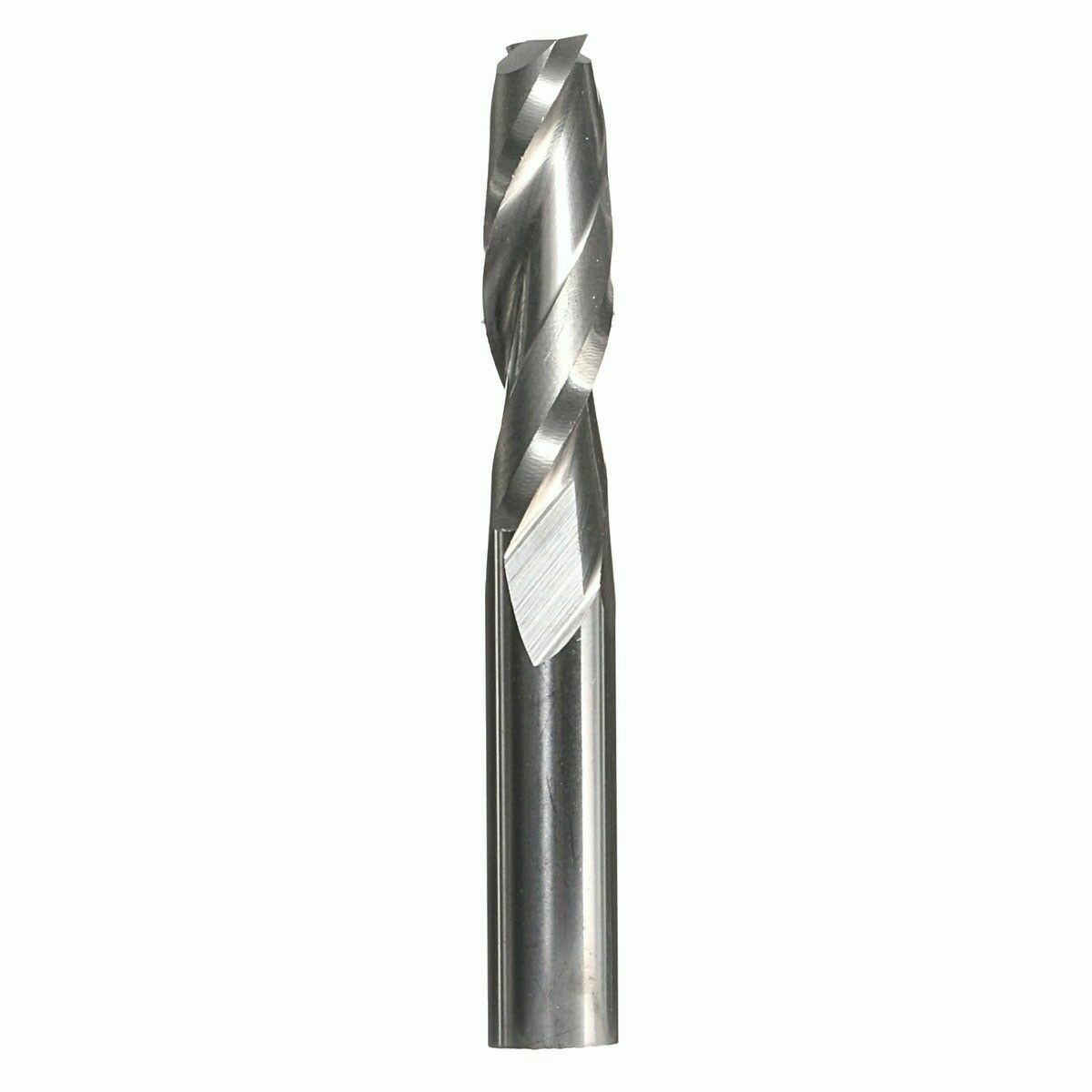 Solid Carbide 2 Flute Spiral Router Bit End Mill Up Cut - PVC Acrylic Hard Woods