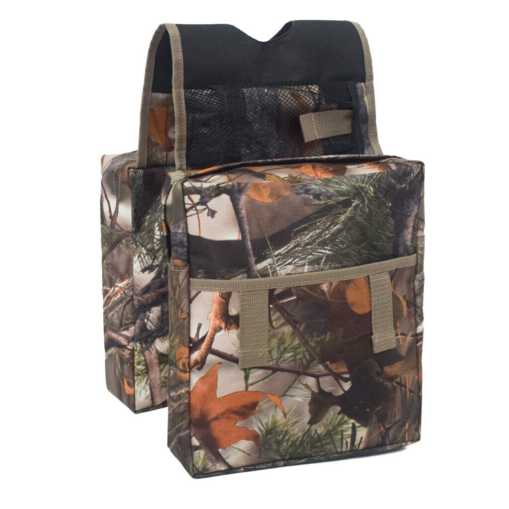 Motorcycle ATV Tank Saddle Bag For  Quad Bike ATV Snowmobile Scooter CAMO