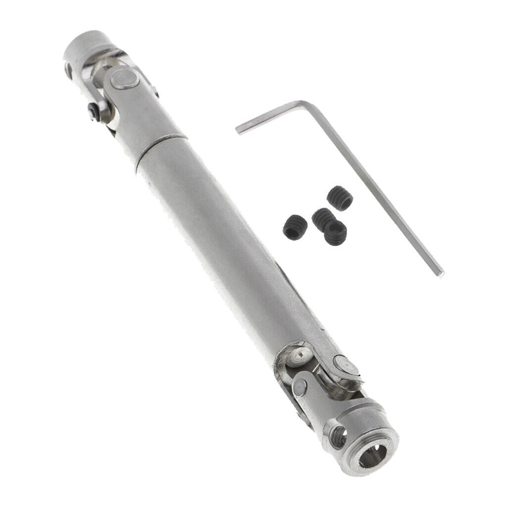 Metal Flexible Drive Shaft Cardan Joint Coupler Spline For RC Car 110-155mm
